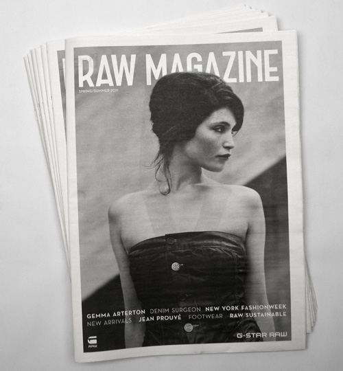 RAW-Mag-Gemma on cover RAW-Mag-Gemma on cover