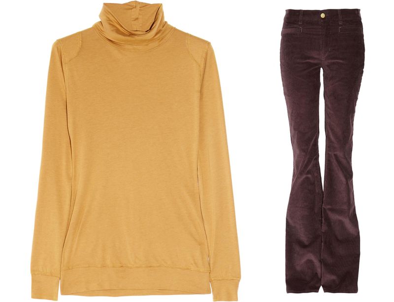 175125_MiH Jeans - Cotton and silk-blend jersey turtleneck top NET-A-PORTER 175125_MiH Jeans - Cotton and silk-blend jersey turtleneck top NET-A-PORTER