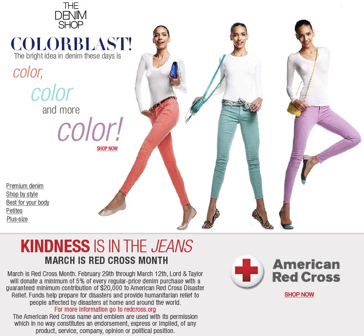 Lord & Taylor Red Cross