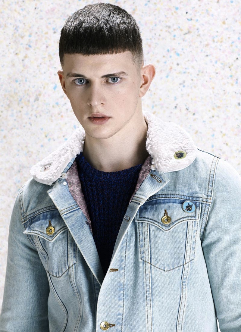 TOPMAN denim jacket 1