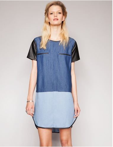 Denim fever dress
