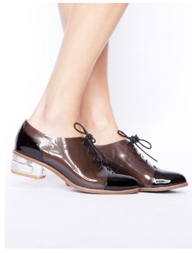 Lucia Lucite Brogues