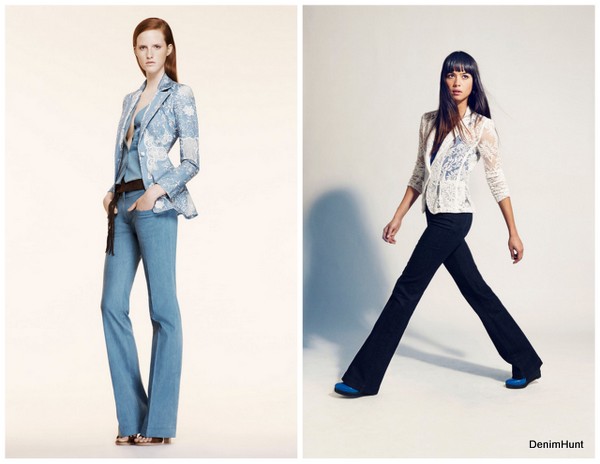 Resort 2014, flare leg jeans, bootcut