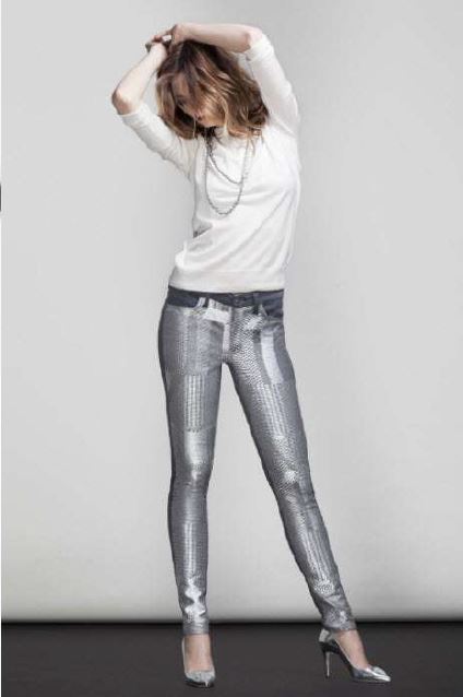 Malhia Kent, 7 For All Mankind, Seven Jeans, Chanel tweed, skinny jeans for women, prints