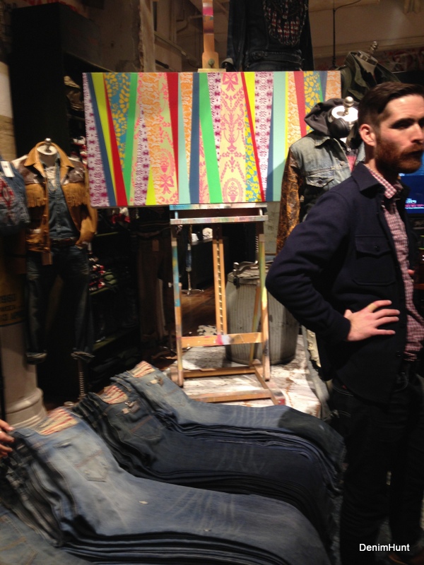 Ralph Lauren Denim & Supply Hellbent Art Denim Fall 2013 Greenwich Village Art Wall Ralph Lauren Denim & Supply Hellbent Art Denim Fall 2013 Greenwich Village Art Wall