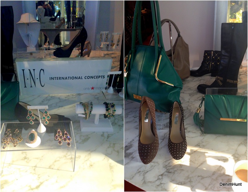 Camilla Alves I.N.C. Holiday 2014 denim apparel accessories, shoes