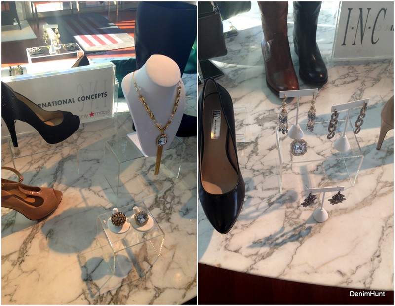 Camilla Alves I.N.C. Holiday 2014 denim apparel accessories, shoes