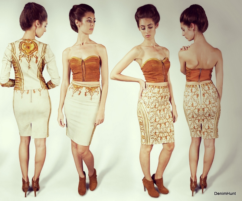 MEFIVER srgb denim architectural art design best printed denim