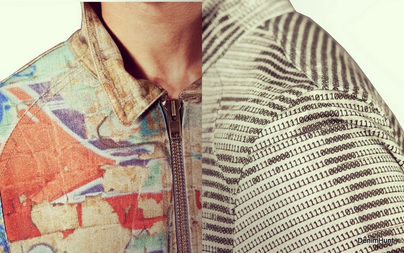 MEFIVER srgb denim architectural art design best printed denim