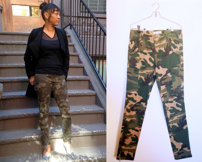 Who.A.U. aisha, camouflage, best camouflage cargo skinny jeans 2013 