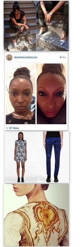 MeFiver SSENSE MIA VERSUS Versace #Selfie selfie who.a.u us, camouflage metallics