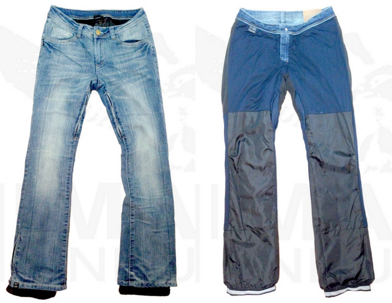 mason industries, snowboarding, jeans, waterproof jeans, winter sports, winter fashions