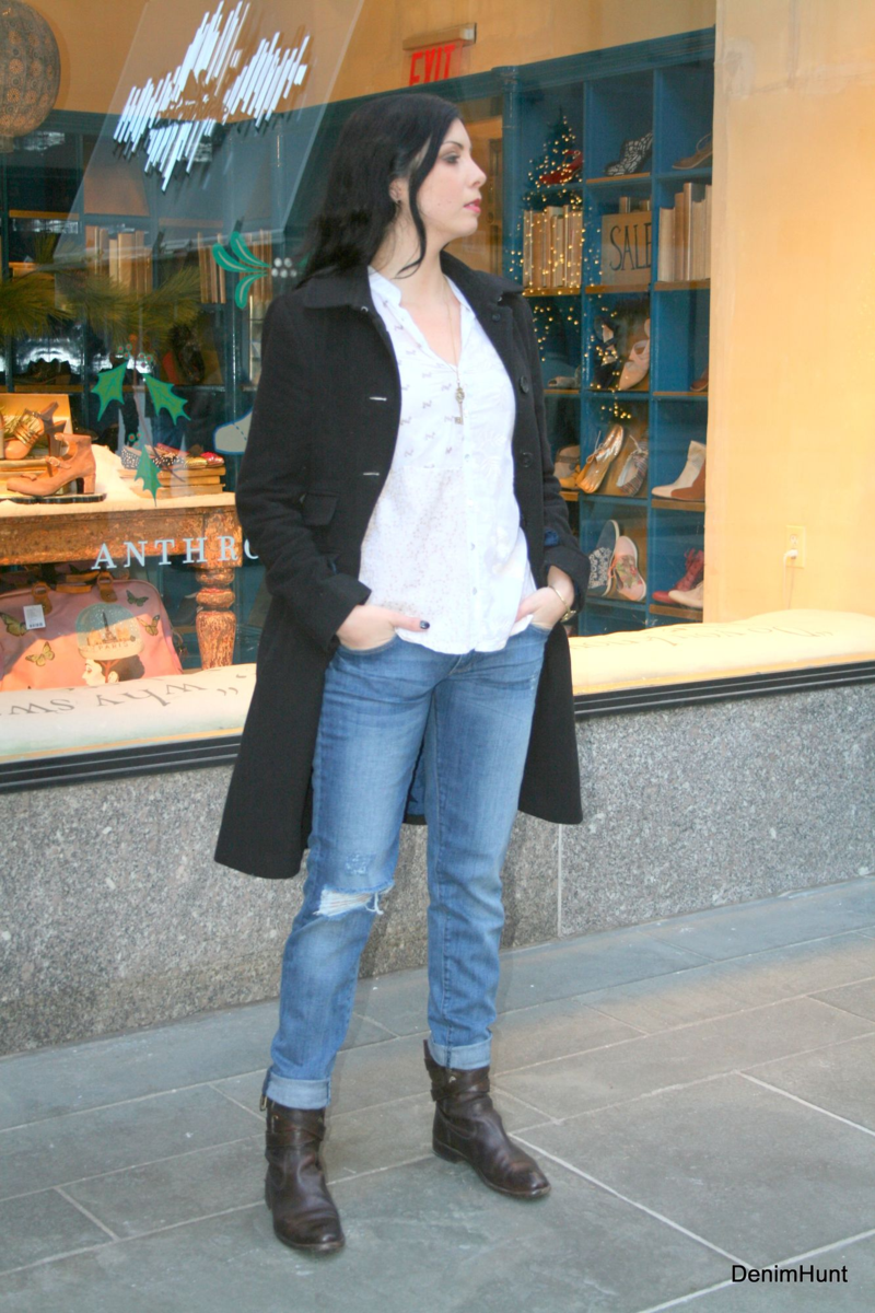 DL1961, slim boyfriend jeans, thejetsettingjean, streetstyle, personal style blog, rockefeller center, rock center, christmas tree lighting