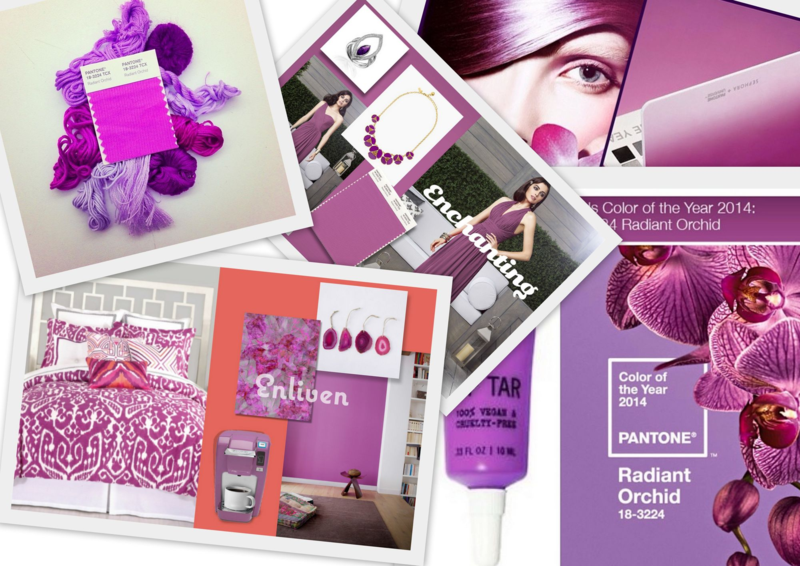 pantone, color of the year, radiant orchid, 2014