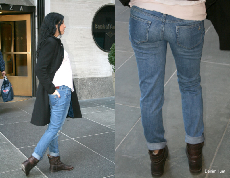 DL1961, slim boyfriend jeans, thejetsettingjean, streetstyle, personal style blog, rockefeller center, tree lighting, rock center