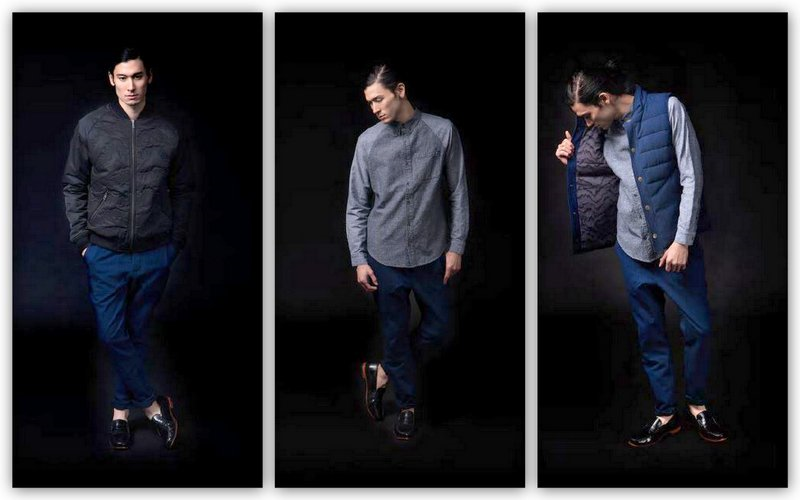 Matiere Paris, mens indigo dyed skirt pants kanye west