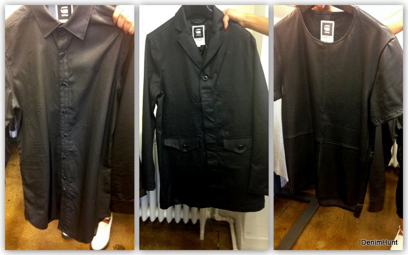 G-Star RAW, gstar, fall 2014, mens jeans, leather shirts, blazers