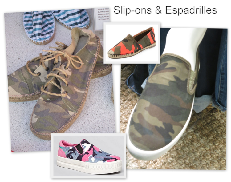 camouflage slip-ons espadrilles, spring 2014, valentino, ash, 