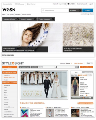 WGSN, Stylesight, 
