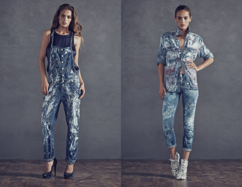 Rialto Jean Project, custom jeans, denim, paint, art therapy, jackson pollack