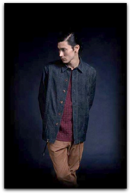 Matiere Paris, mens indigo dyed skirt pants kanye west jackets blazers denim