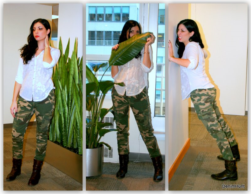 Who A.U, camouflage, jeans, cargo pockets, best jeans for spring 2014