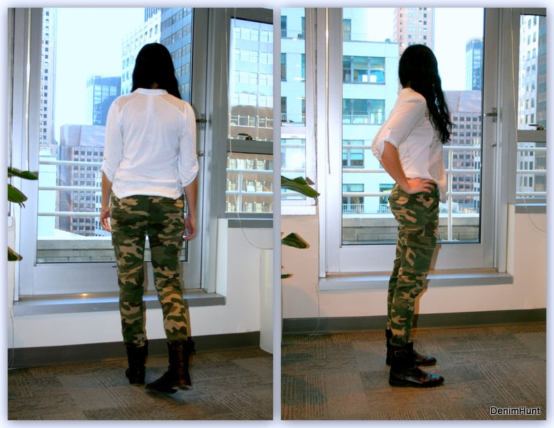 Who A.U, camouflage, jeans, cargo pockets, best jeans for spring 2014