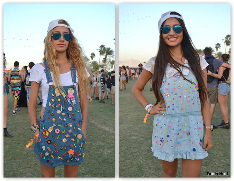 coachella, street style, festival, diy denim, best denim shorts, dresses and skirts, spring 2014