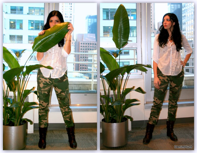 Who A.U, camouflage, jeans, cargo pockets, best jeans for spring 2014