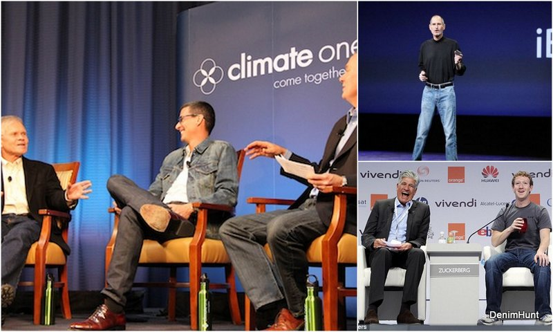 Levi's Unzipped. Levi's, Silicon Valley, HBO, Chip Bergh, Mark Zuckerberg, Facebook, Steve Jobs, Apple, Jeans, Business attire, 