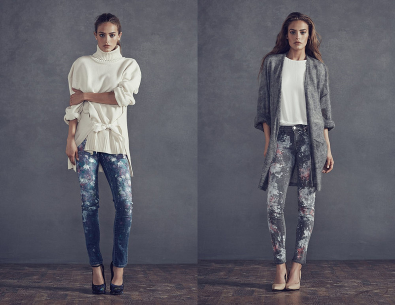 Rialto Jean Project, custom jeans, denim, paint, art therapy, jackson pollack