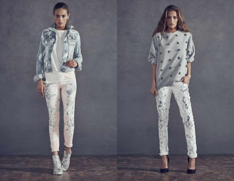 Rialto Jean Project, custom jeans, denim, paint, art therapy, jackson pollack