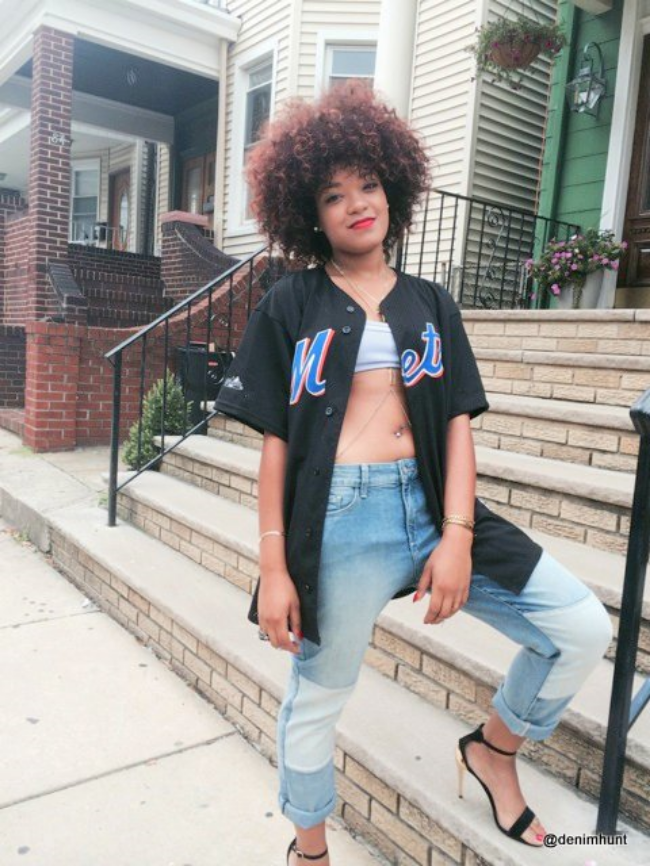 Kat Weltch, NYDJ, Patched Skinny, DIY jeans, best fall jeans, patchwork jeans, color blocking