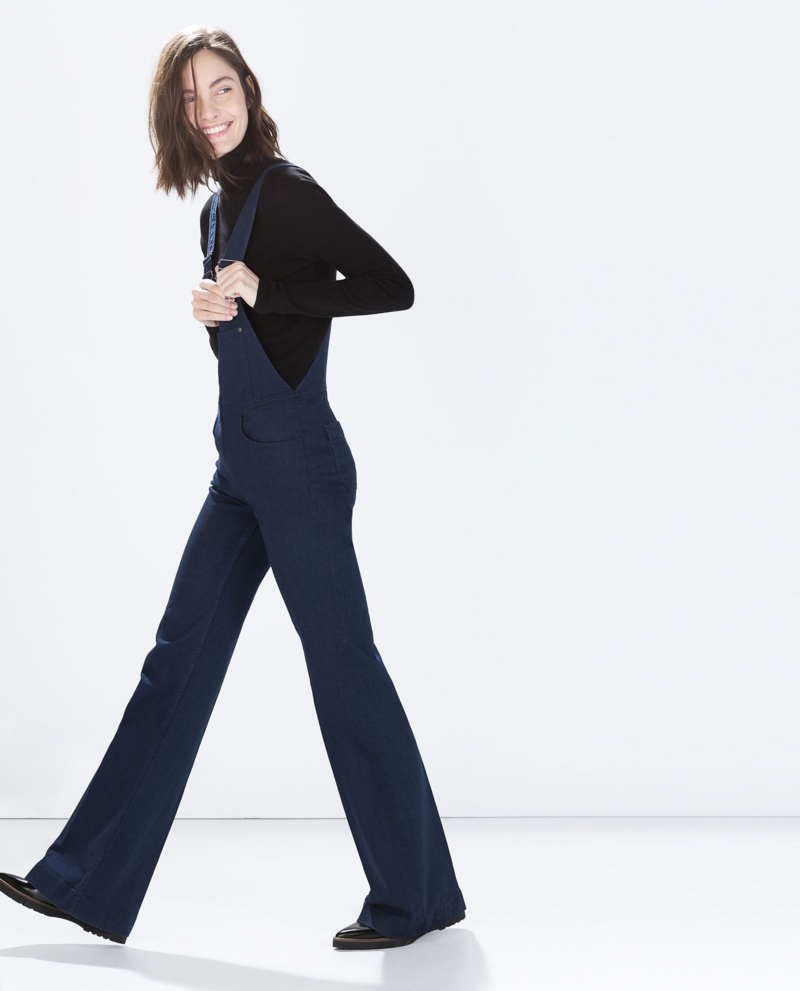 Zara, jumper, denim jumper, spring trends