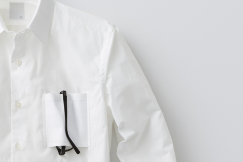 Fuse collection, NENDO, akihiro yoshida, plain white shirt, button-downs, japanese design