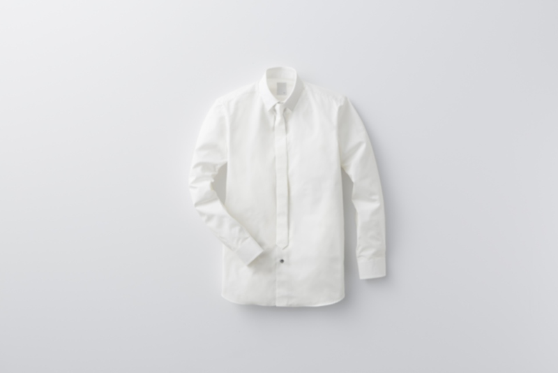 Fuse collection, NENDO, akihiro yoshida, plain white shirt, button-downs, japanese design