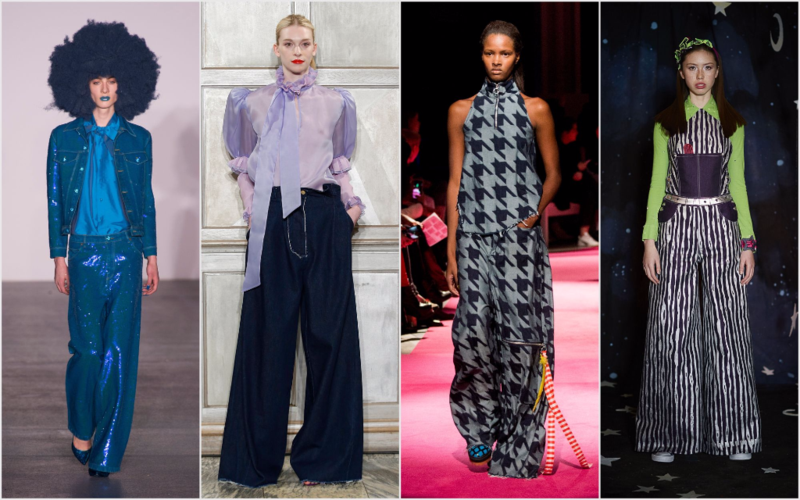 LFW Fall 2016 wide-leg jeans