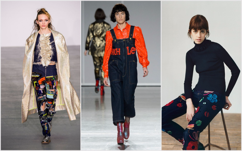 LFW Fall 2016 embellishments