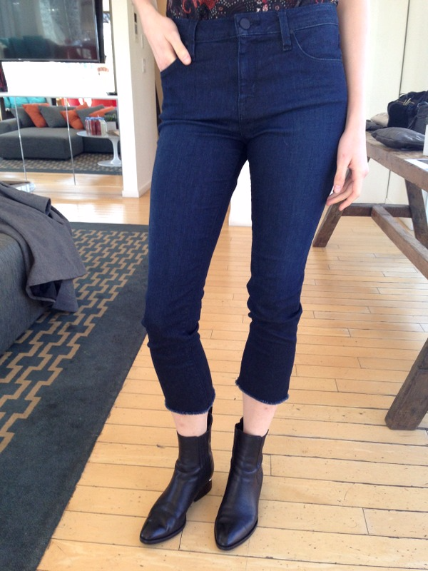 Sanctuary Clothing Fall 2016 frayed cropped jean