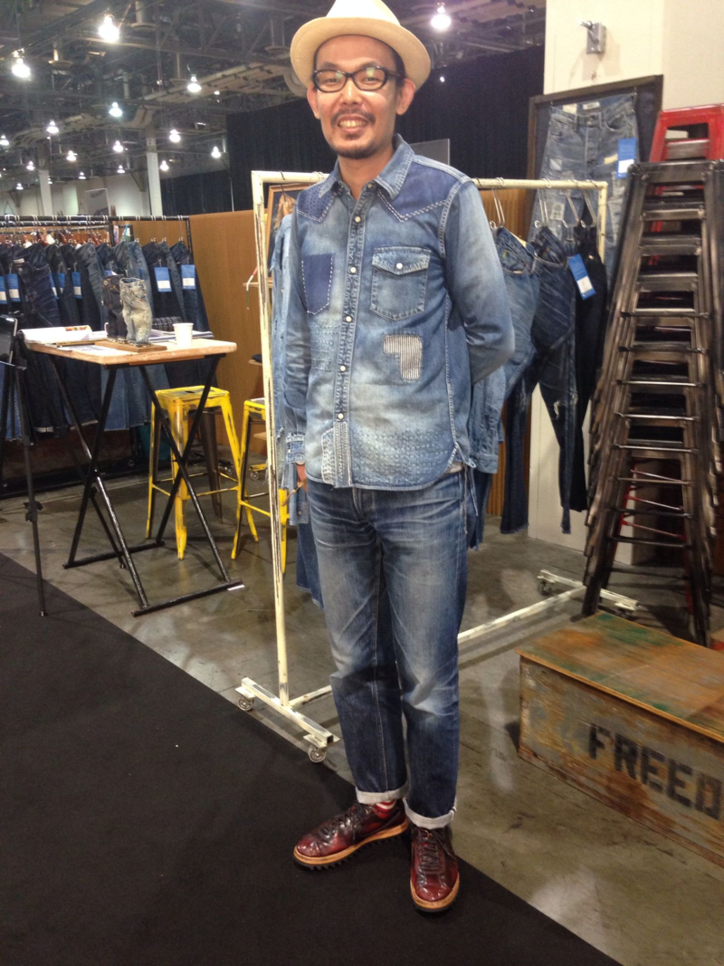 Gaku Tsuyoshi Founder FDMTL (Freakworks Local Design and Solution) at LIBERTY Tradeshow Las Vegas 