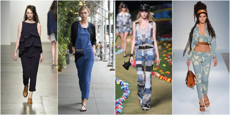 Denim on the Runway, Spring 2015, NY Fashion Week 2014, Jumpers, Dresses, Trench Coats, Denim on Denim, Jeans, Catwalks