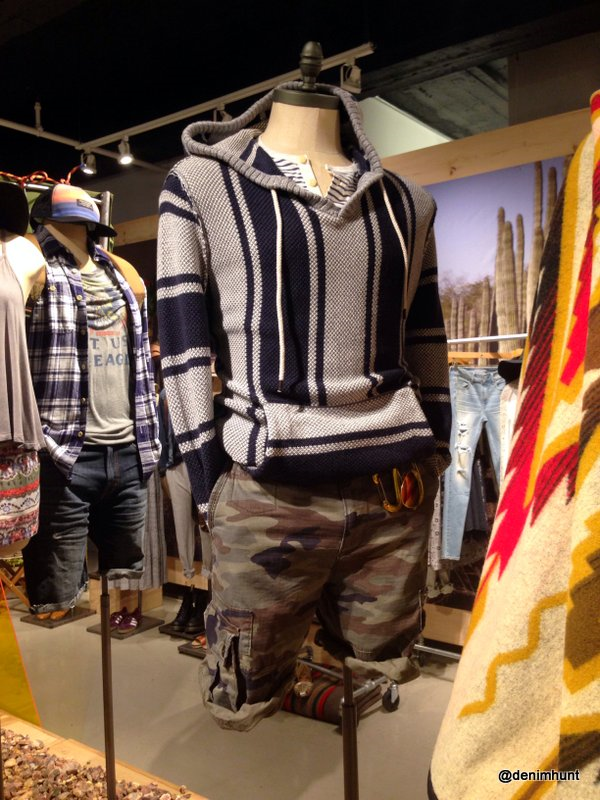 American Eagle, American Eagle Outfitters, denim, jeans, spring 2015, baja pullover