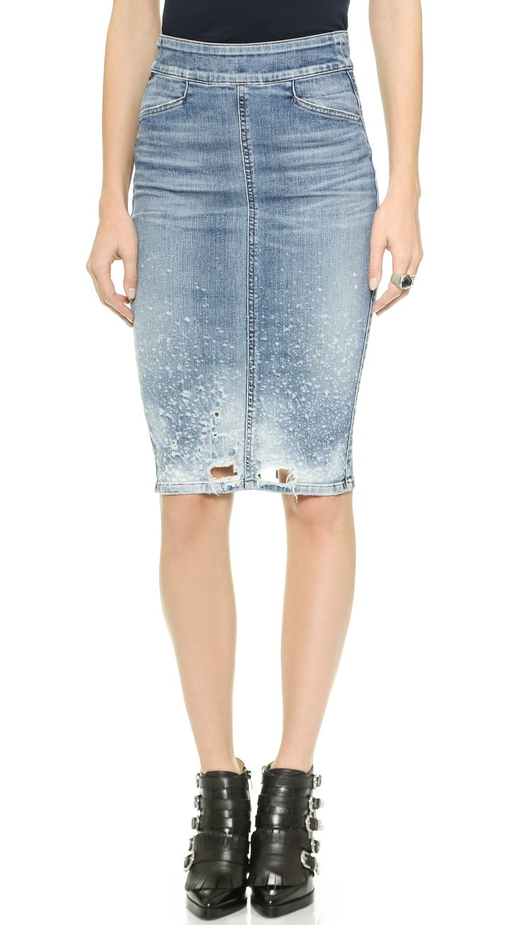 CItizens of Humanity Jean skirt, denim skirt, 2015