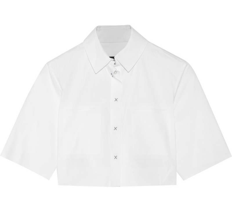 Alexander wang, the outnet, cotton top, crop top