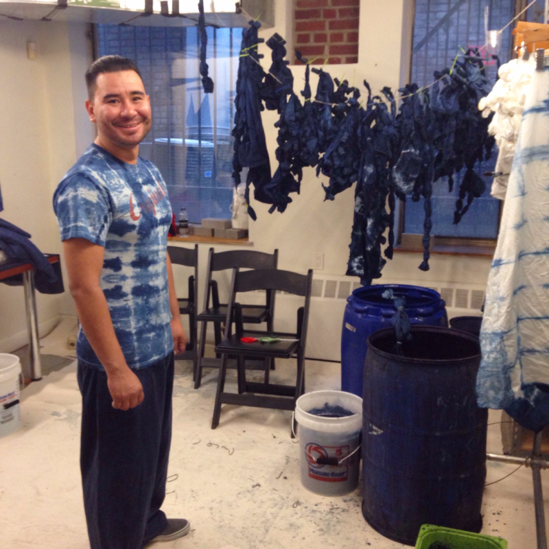 indigo tie-dye, denim, bpd washhouse, classes