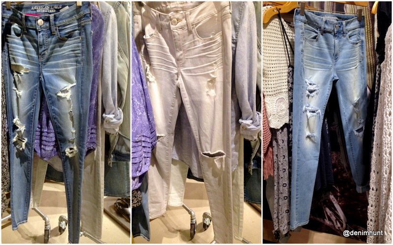 American Eagle, American Eagle Outfitters, denim, jeans, spring 2015, ripped jeans, destroyed jeans for spring