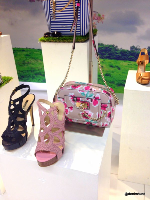 GUESS, jeans, spring 2015, shoes, crossbody bags