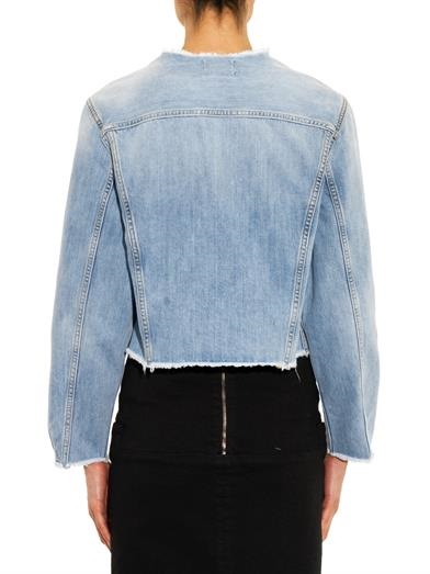 Aries distressed denim jacket 396 matches fashion