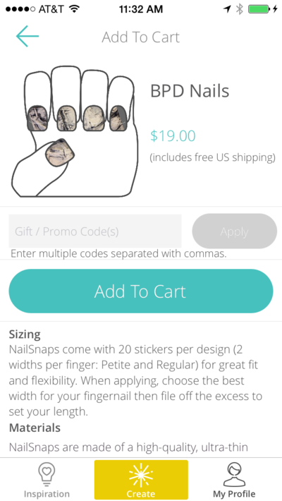 Nailsnaps, itunes, denimhunt, nail wraps, nail art, diy