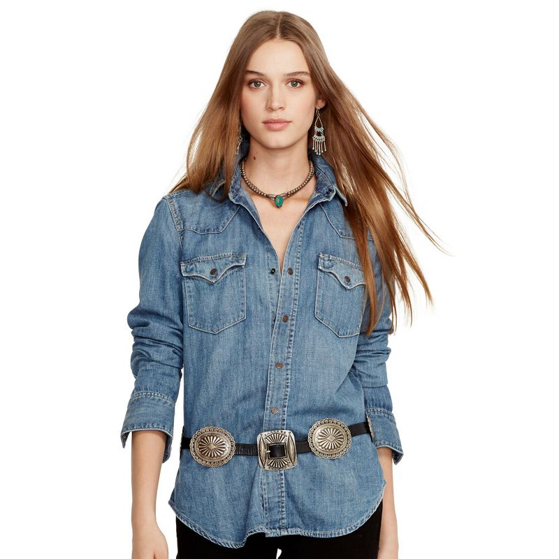 Ciara, Ralph Lauren, Denim Shirt, Chambray 